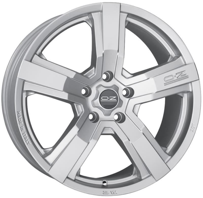 5X114.30 9.5X20 ET40 OZ VERSILIA MATT RACE SILVER