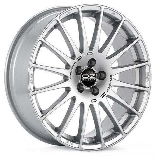 5X114.3 7.5X17 ET50 OZ SUPERTURISMO GT RACE SILVER