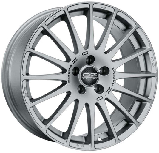 4X114.3 7X17 ET43 OZ SUPERTURISMO GT RACE SILVER